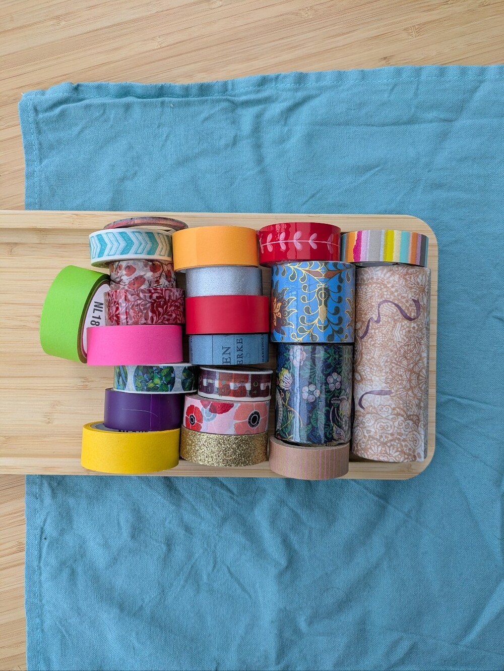 Decorative Washi Tape Lot - 22 Rolls Of Decorative Tape